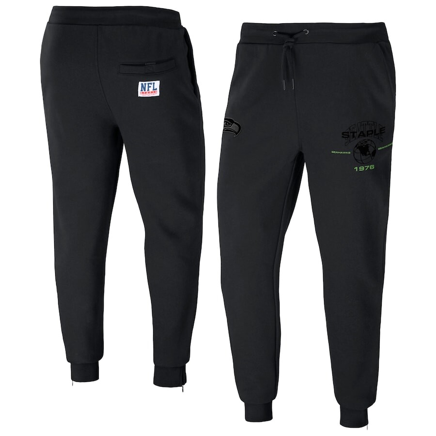 

Брюки Staple Seattle Seahawks, черный