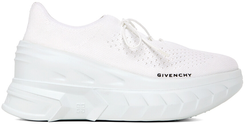 

Белые кроссовки на танкетке Marshmallow Givenchy, Белый, Белые кроссовки на танкетке Marshmallow Givenchy
