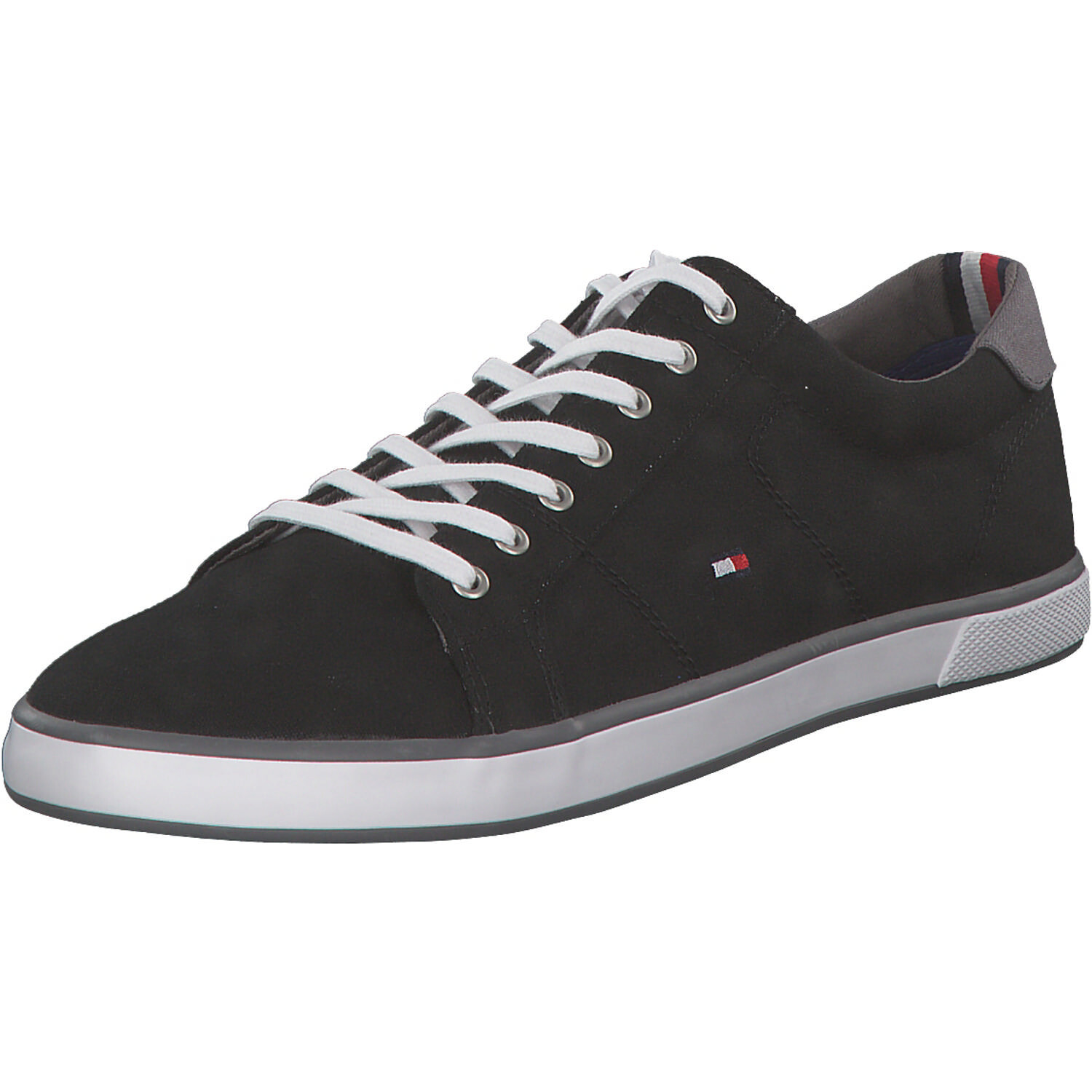 

Низкие кроссовки Tommy Hilfiger Low, цвет Black/Grey/Red