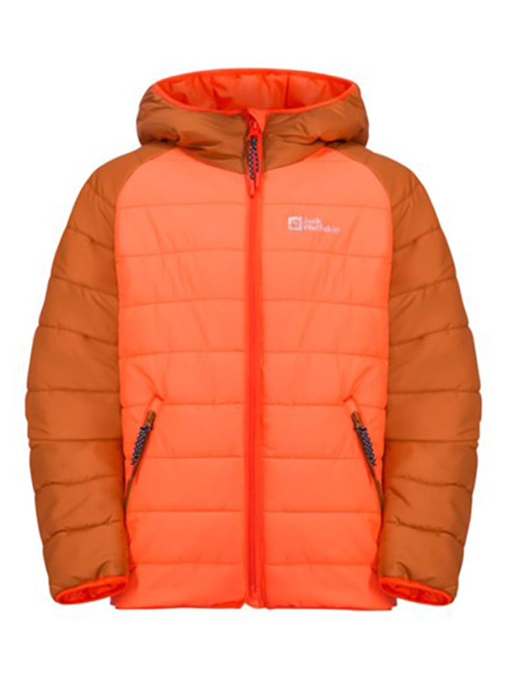 Куртка Jack Wolfskin Steppjacke Zenon, оранжевый