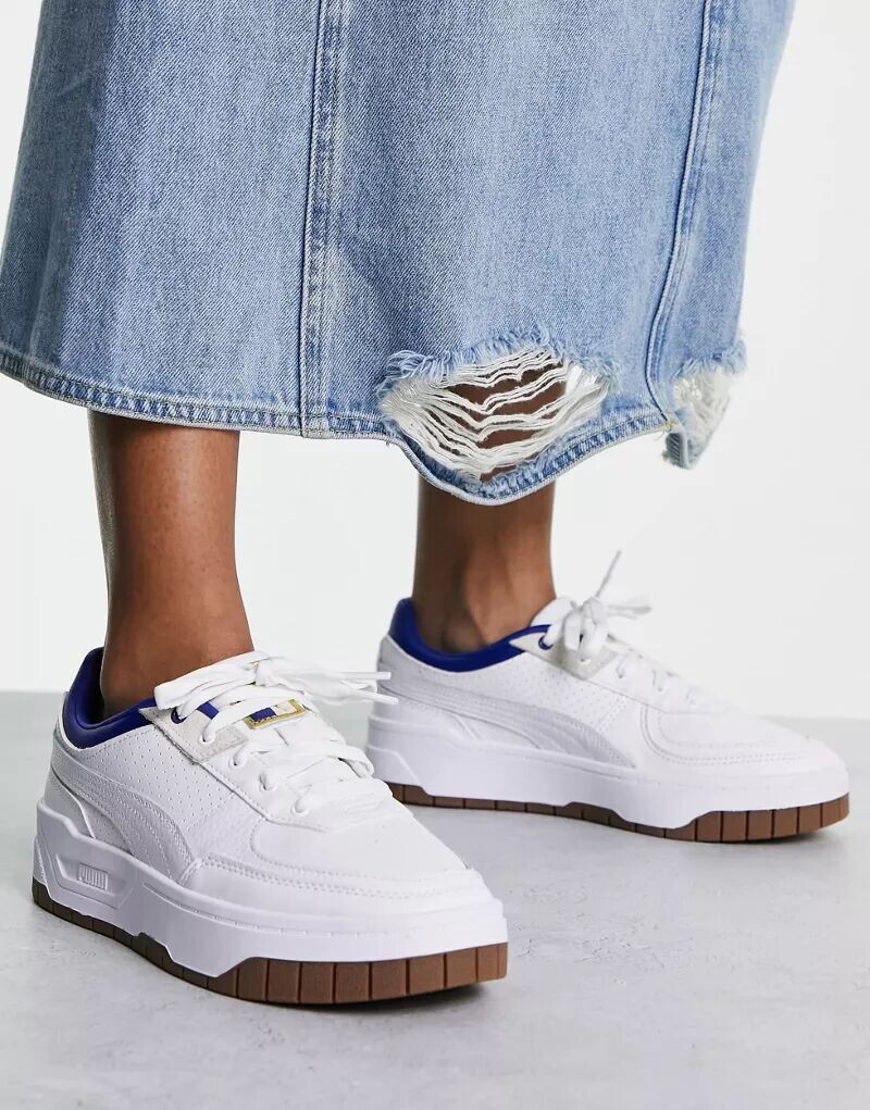 

Кроссовки PUMA Cali Dream белого и ярко-синего цвета
