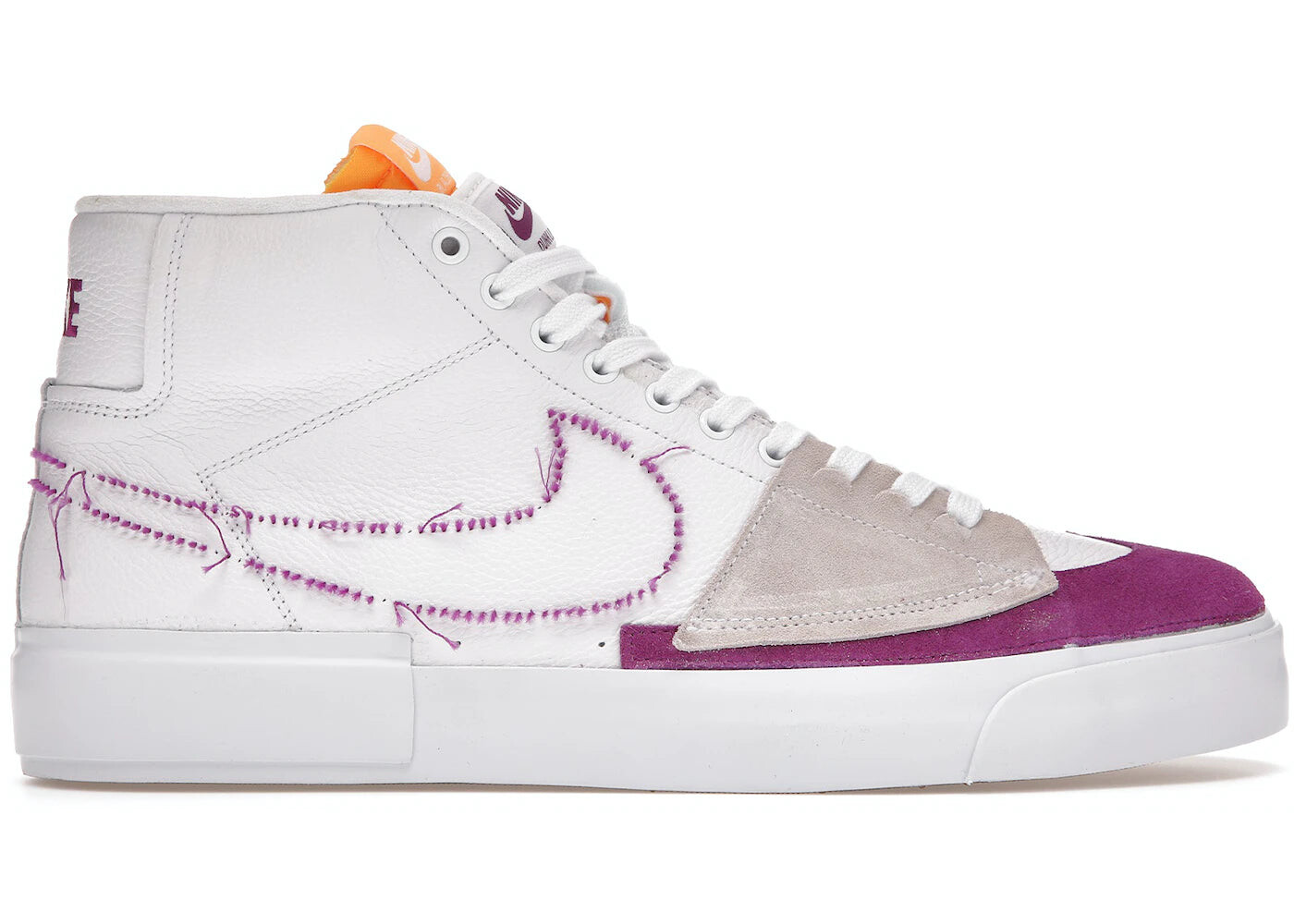 

Кроссовки Nike SB Blazer Mid Edge Lakers, белый / фиолетовый