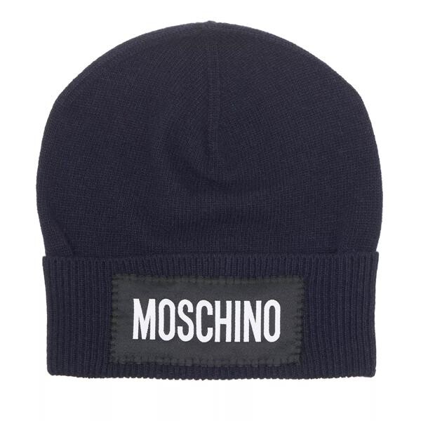 

Бейсболка beanie Moschino, синий