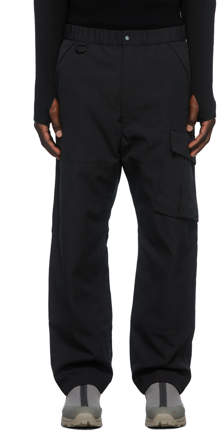 Черные брюки-карго поверх такиби Snow Peak брюки карго размер 33 48 50 черный коричневый