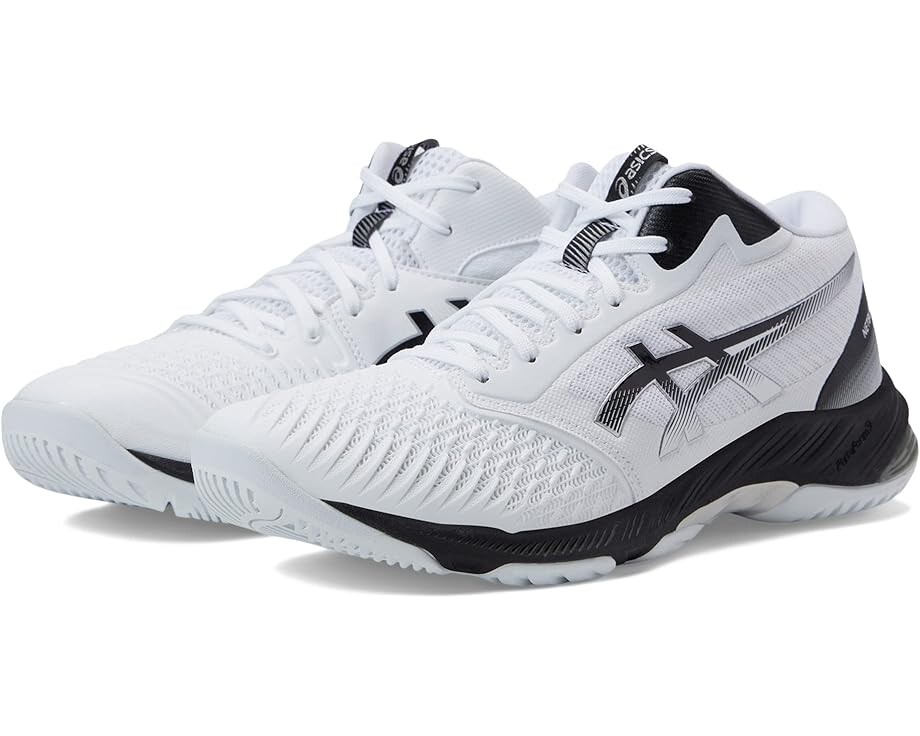 Кроссовки ASICS Netburner Ballistic FF MT 3 Volleyball Shoe, цвет White/Black кроссовки netburner ballistic ff mt 2 white black asics белый