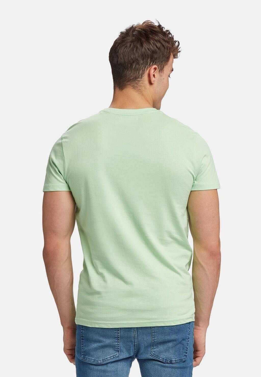 

Базовая футболка Arjun U.S. Polo Assn., зелено-пепельный