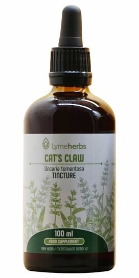 

Lymeherbs, Настойка кошачьего когтя 1:2, 100мл