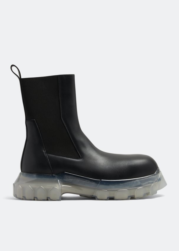 

Ботинки Rick Owens Beatle Bozo Tractor, черный