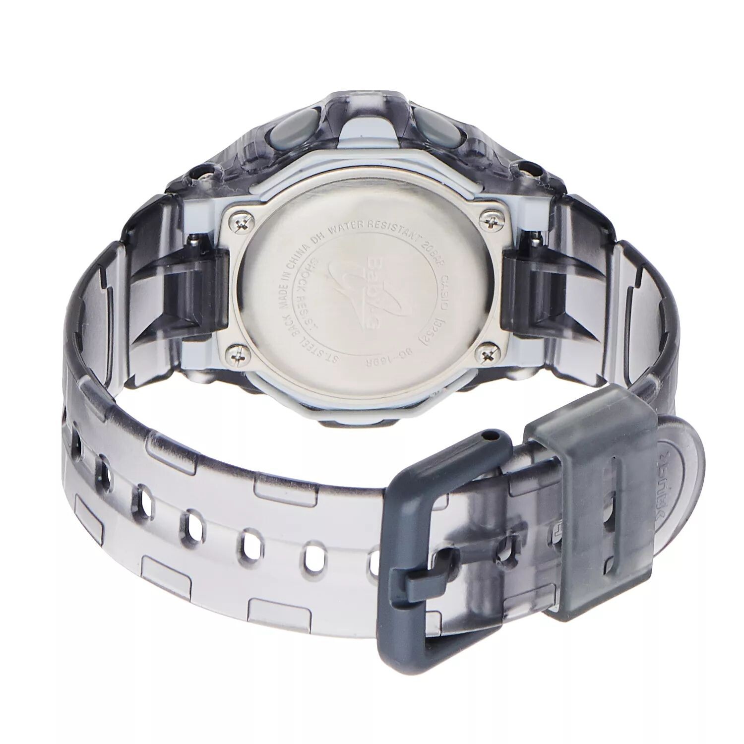 

Часы Baby-G с цифровым хронографом и прозрачной серой смолой — BG169R-8M Casio
