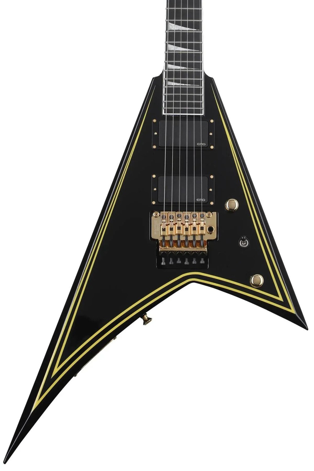 

Новая электрогитара Jackson MJ Series Rhoads RR24-MG — глянцевый черный