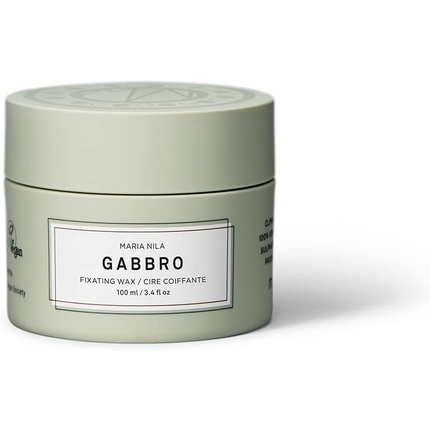 Фиксирующий воск Minerals Gabbro 100 мл - быстросохнущий и придающий форму воск для волос, Maria Nila