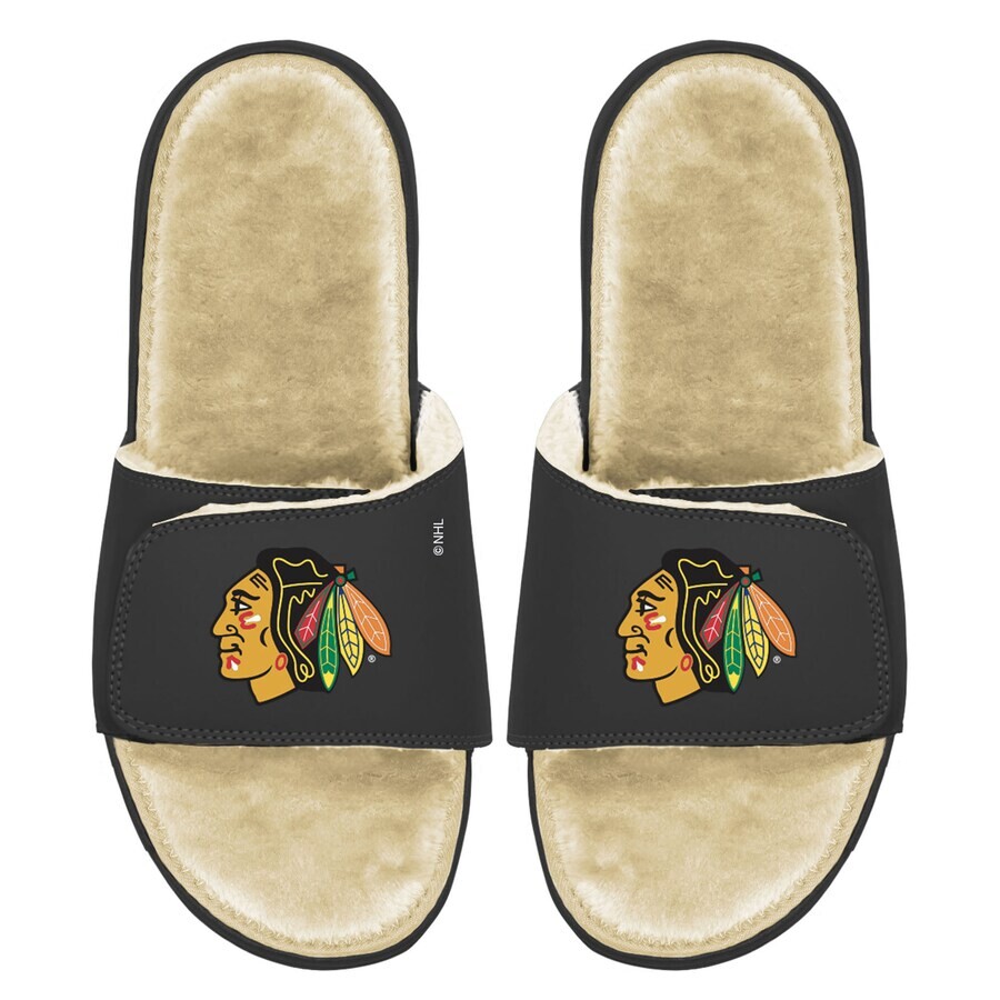 

Шлепанцы ISlide Chicago Blackhawks, черный
