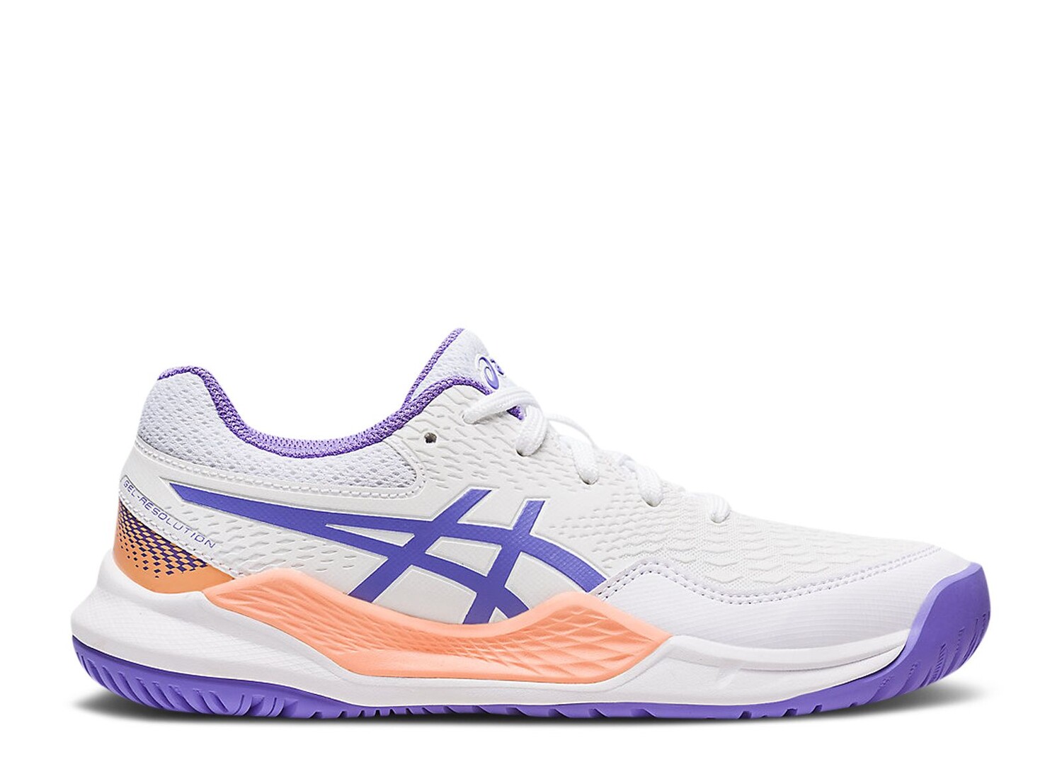 

Кроссовки ASICS Gel Resolution 9 Gs 'White Amethyst', белый