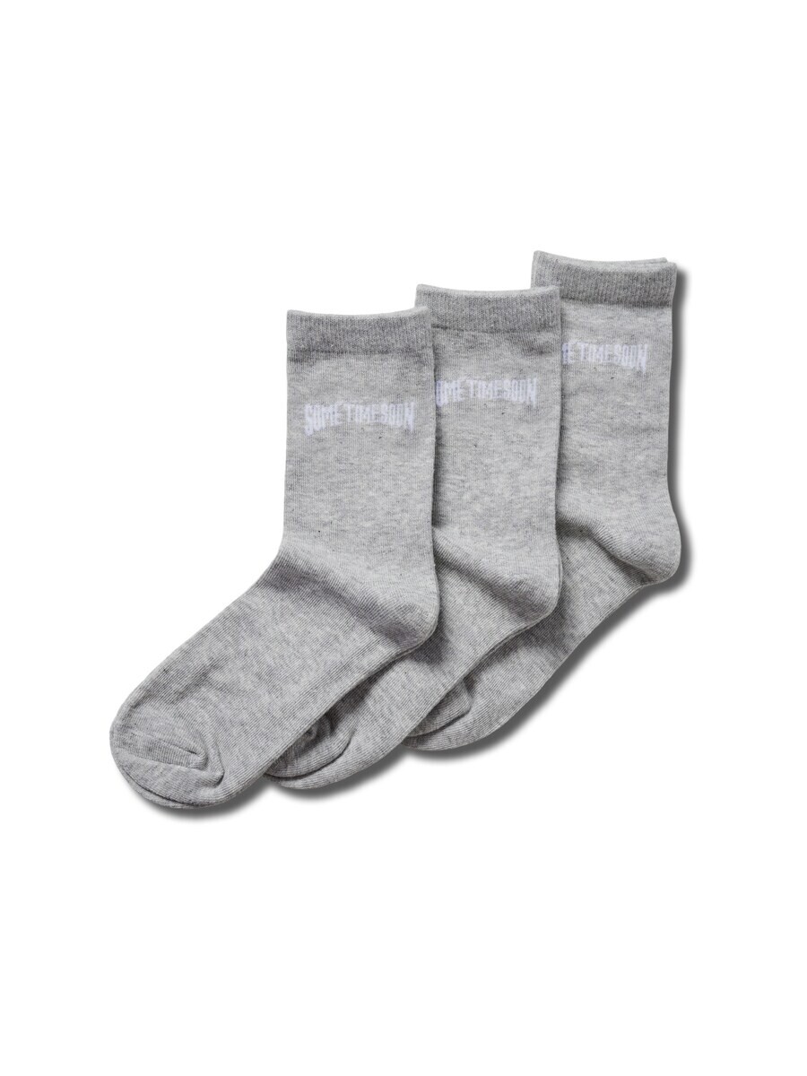 

Носки SOMETIME SOON Socks, цвет mottled grey