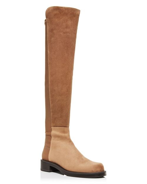 

Женские ботфорты 5050 Bold выше колена Stuart Weitzman, цвет Tan/Beige