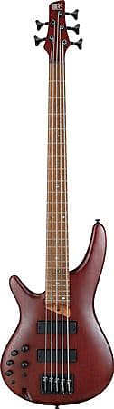 Басс гитара Ibanez SR505E 5 String Left Handed Bass Brown Mahogany