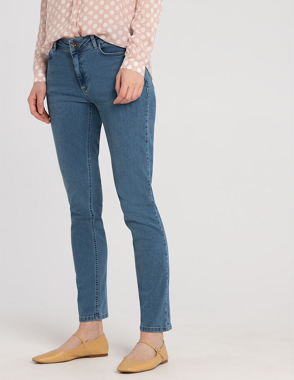 

Брюки More & More Jeans, цвет blue denim