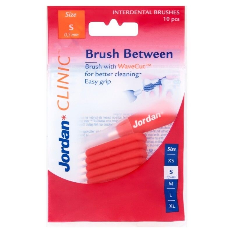 

Jordan Clinic Brush Between Small зубная щетка, 10 op.
