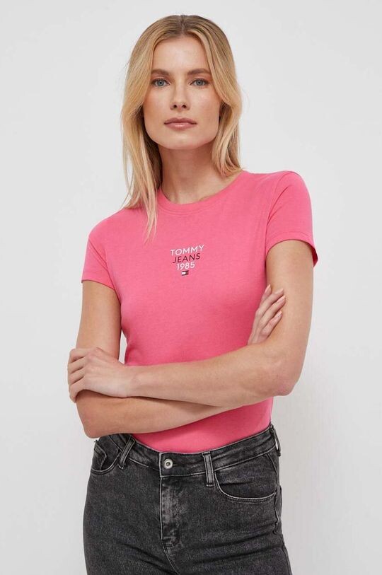 

Футболки Tommy Jeans, розовый