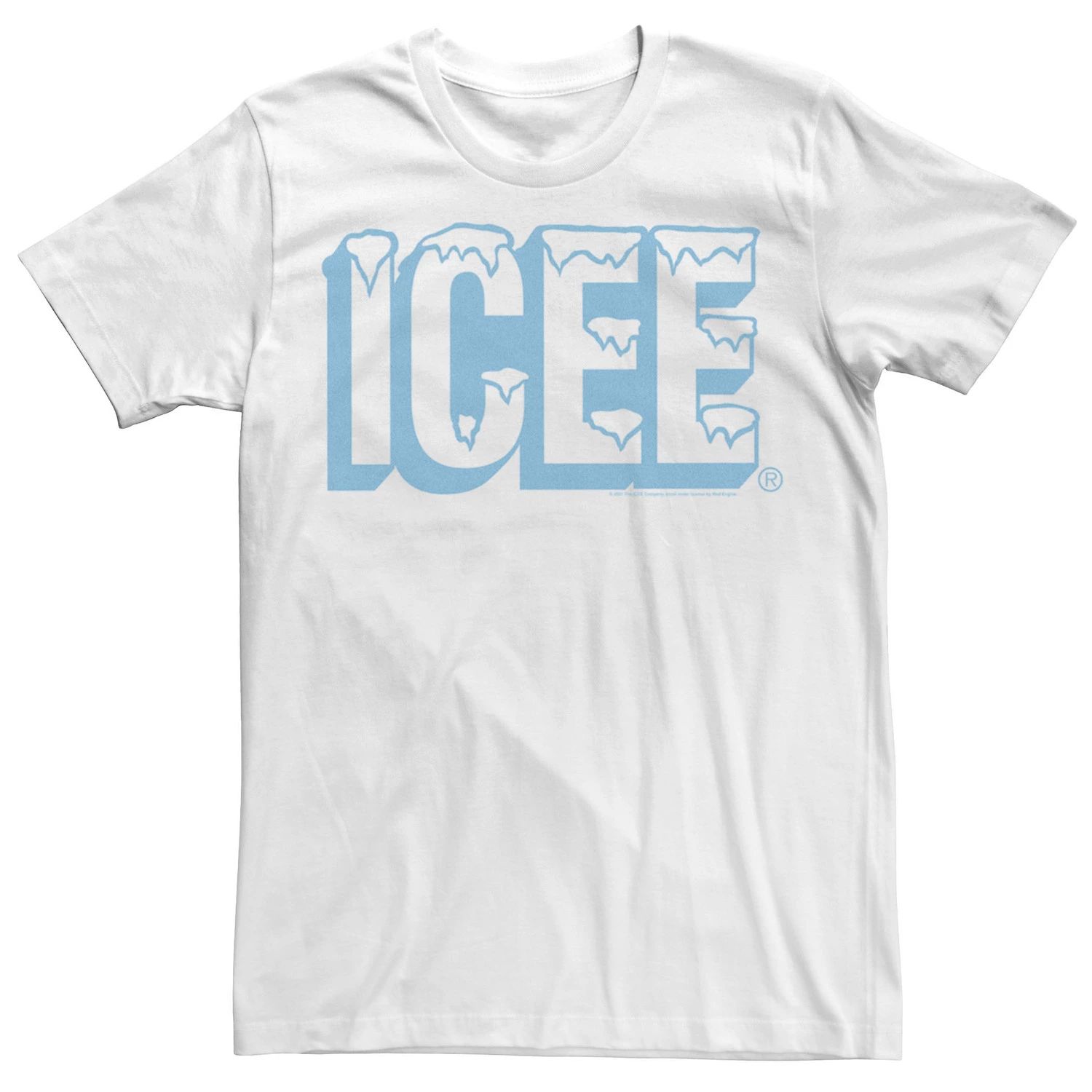 цена Мужская голубая футболка с логотипом Icee Snowcapped Licensed Character