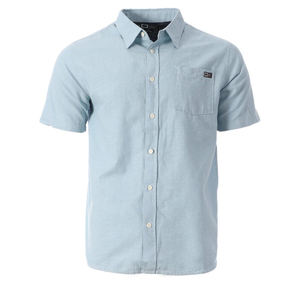 

Рубашка с коротким рукавом Salty Crew Topstitch, синий