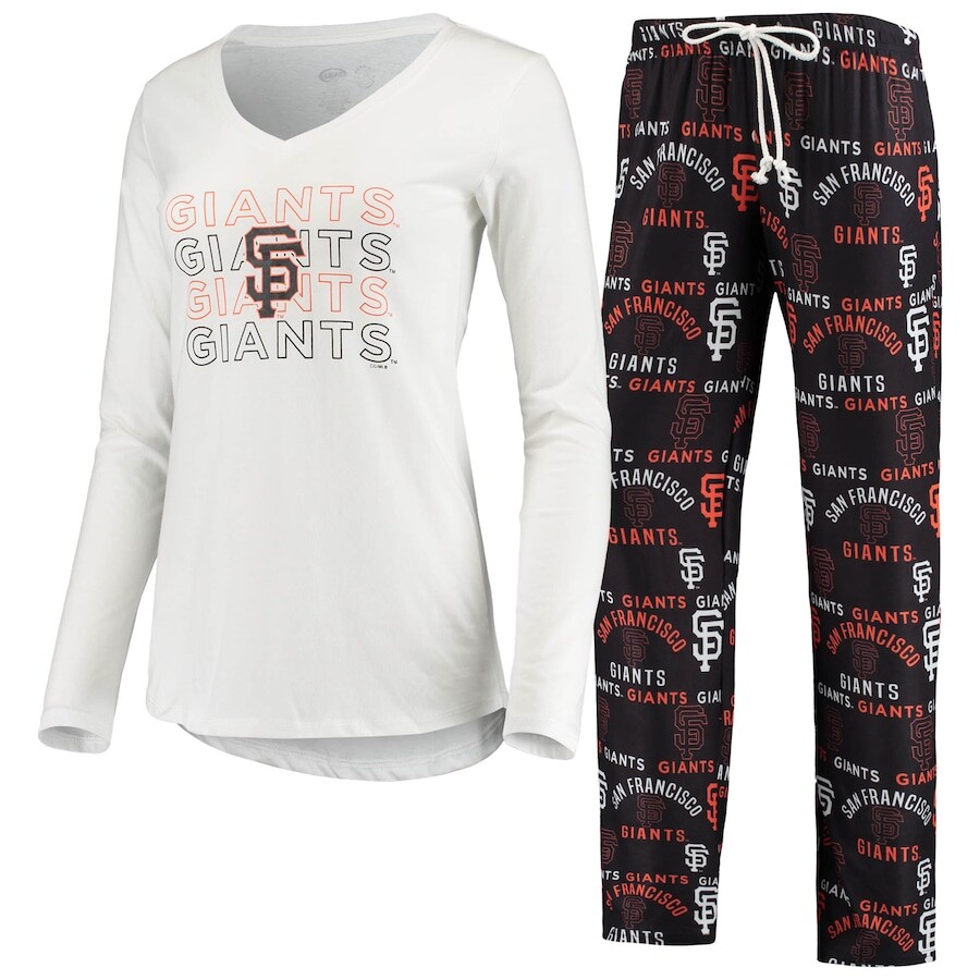 

Пижамный комплект Concepts Sport San Francisco Giants, белый