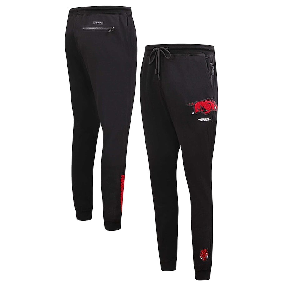 

Джоггеры Pro Standard Arkansas Razorbacks, черный