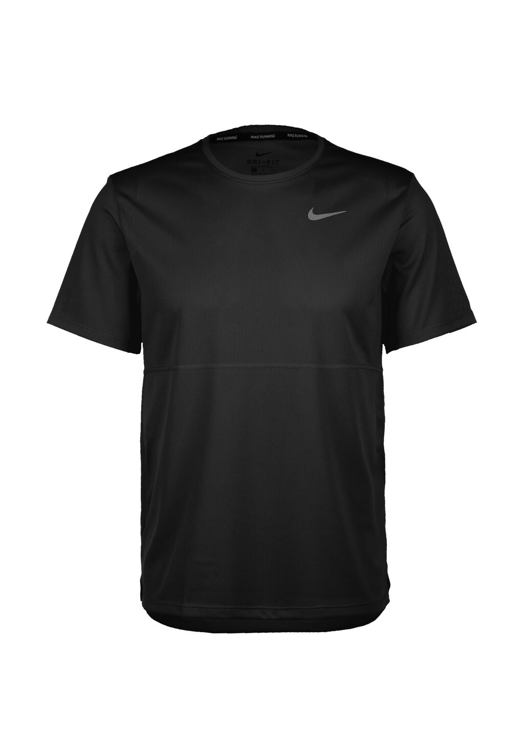 

Футболка с принтом Run Nike, цвет black/reflective silver