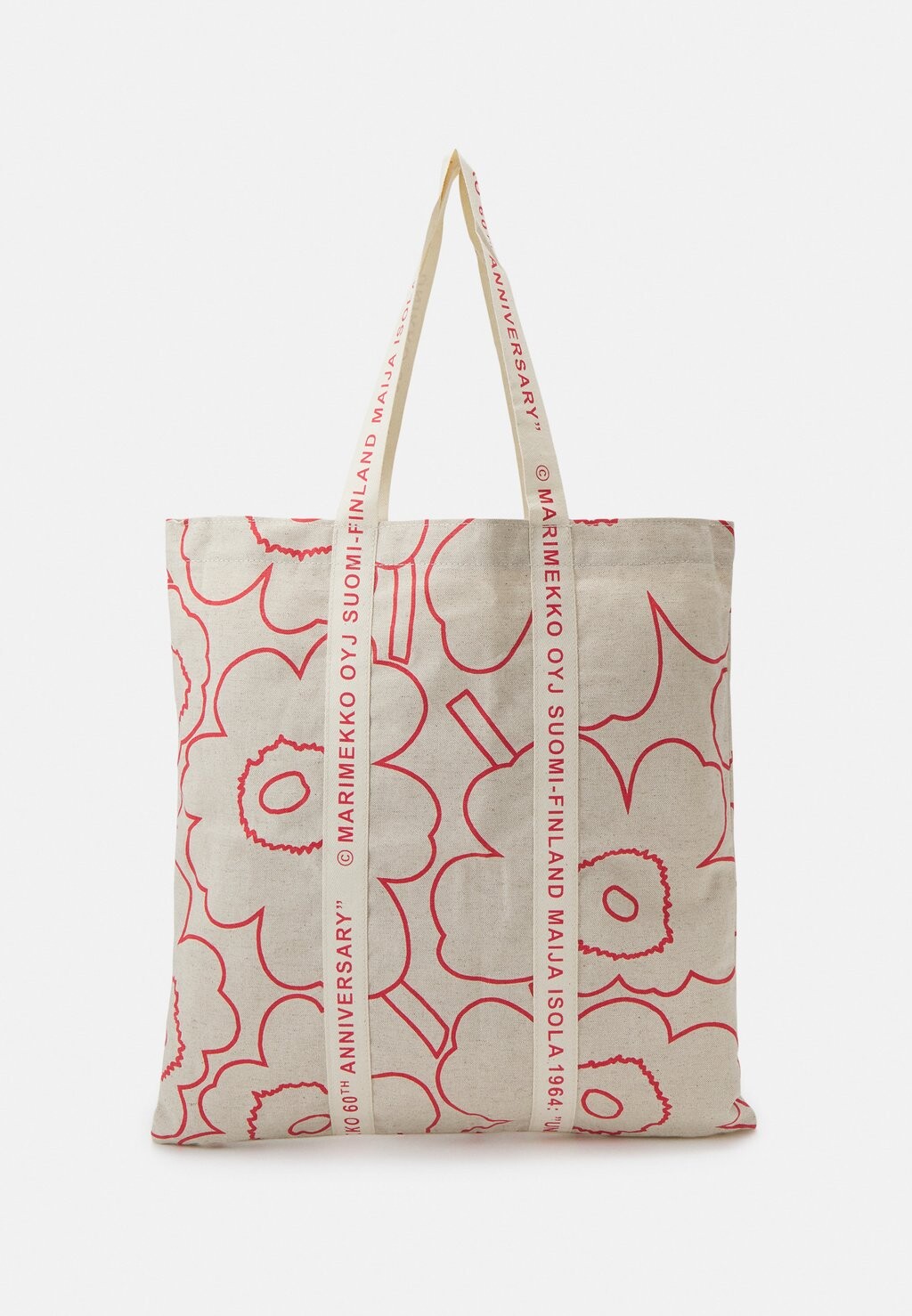 

Сумка для покупок Midi Carrier Piirto Unikko Unisex Marimekko, бежевый