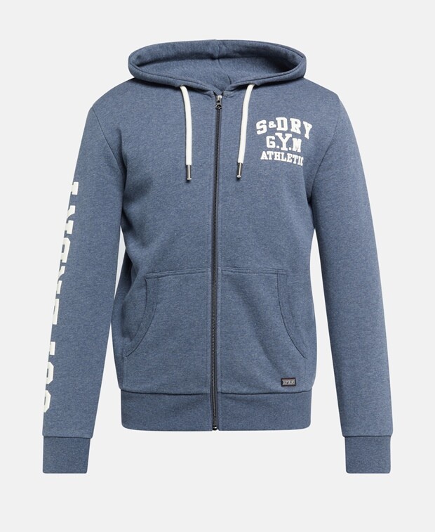 

Толстовка с капюшоном Superdry, цвет Slate Blue