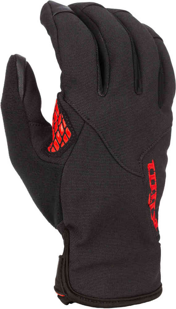Инверсионные мотоциклетные перчатки Klim, черный красный перчатки columbia spruce grove glove черный