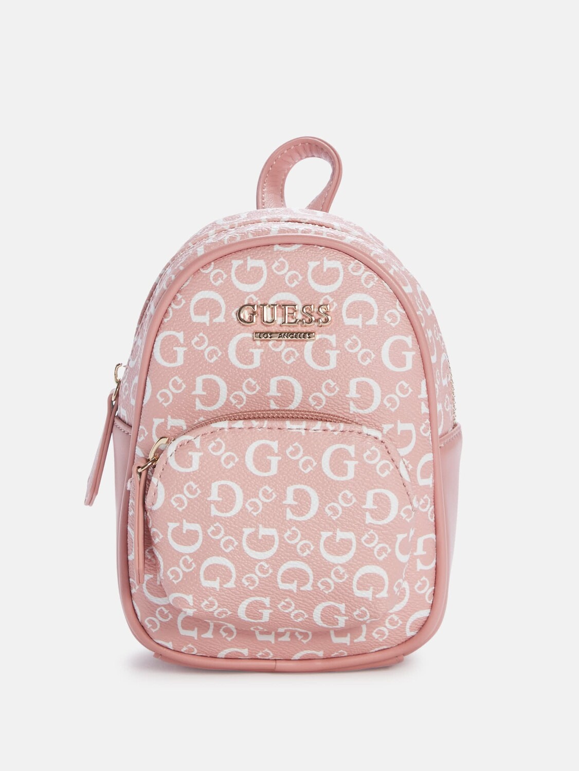 

Мини-рюкзак через плечо Evan в стиле колор-блок Guess Factory, цвет Pink Logo