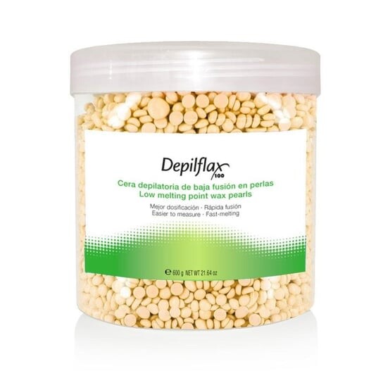 

Твердый воск без полосок для депиляции Pearl 600G Натуральный Купить Depilflax 100