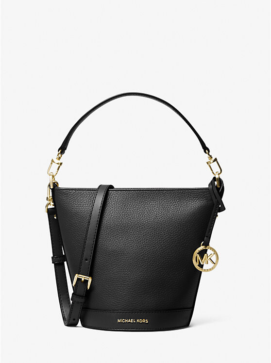 

Маленькая сумка через плечо Townsend из шагреневой кожи Michael Kors, черный