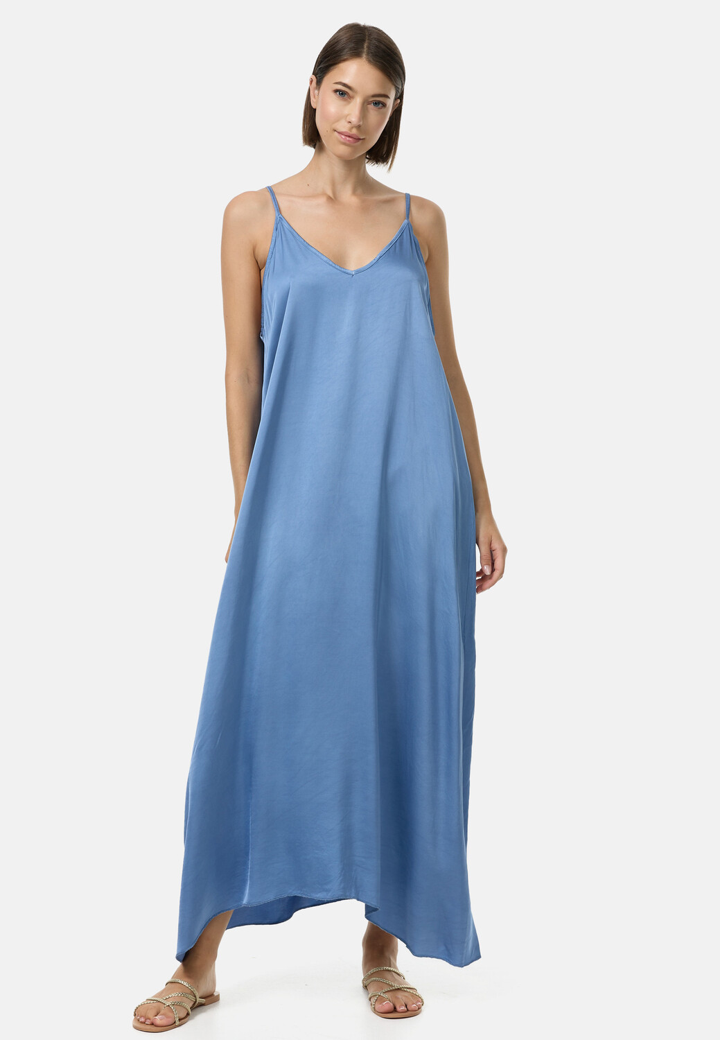 

Платье PM SELECTED Satin Maxi, синий