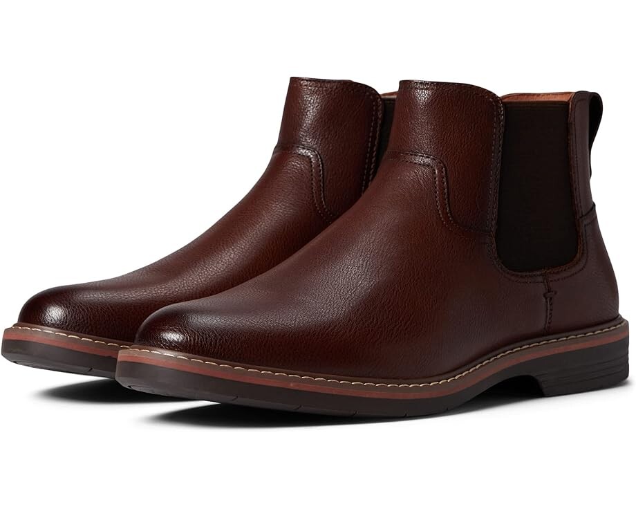 

Ботинки Florsheim Norwalk Plain Toe Gore Boot, цвет Cognac Smooth Leather