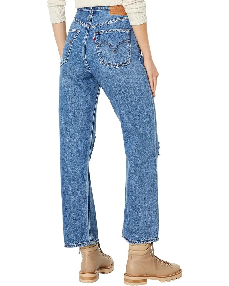 

Джинсы Levi's Premium Ribcage Straight Ankle, цвет After Love