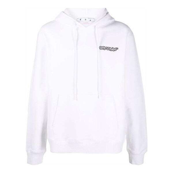 

Толстовка Men's OFF-WHITE SS22 Solid Color Logo Printing White, мультиколор