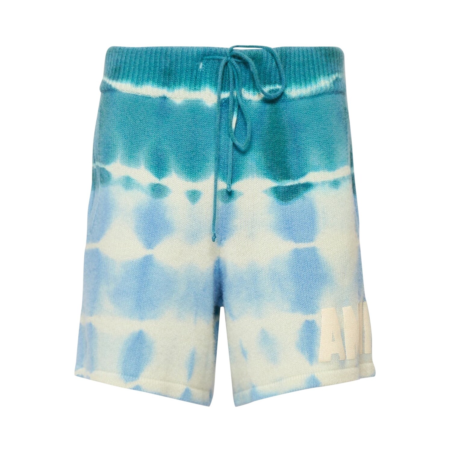 

Вязаные футбольные шорты Amiri Tie Dye, цвет Синий