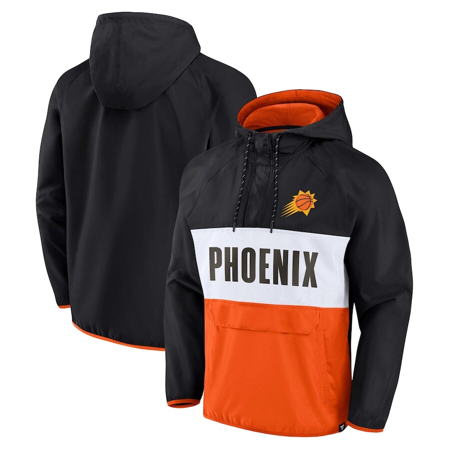 

Толстовка на молнии Fanatics Branded Phoenix Suns, черный