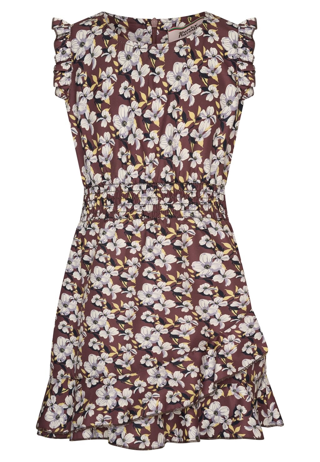 

Повседневное платье WITH FLOWER PATTERN. 4funkyflavours, цвет brown