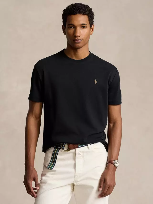 

Футболка Ralph Lauren Polo Ralph Lauren Crew Neck, цвет polo black