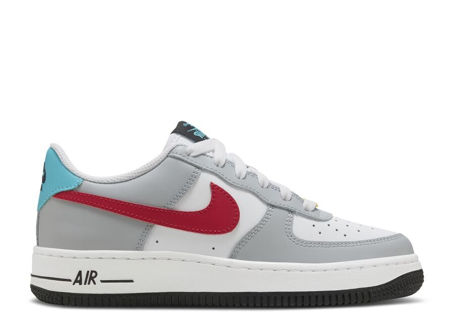 

Кроссовки Nike Air Force 1 Le Gs 'Grey Red Blue', серый