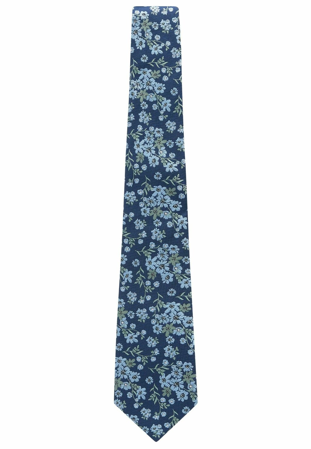 Галстук SLIM Next, цвет navy blue floral