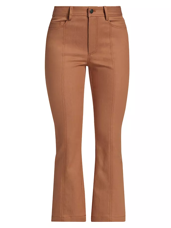 

Укороченные брюки-клеш Shannon Cinq À Sept, цвет chestnut brown
