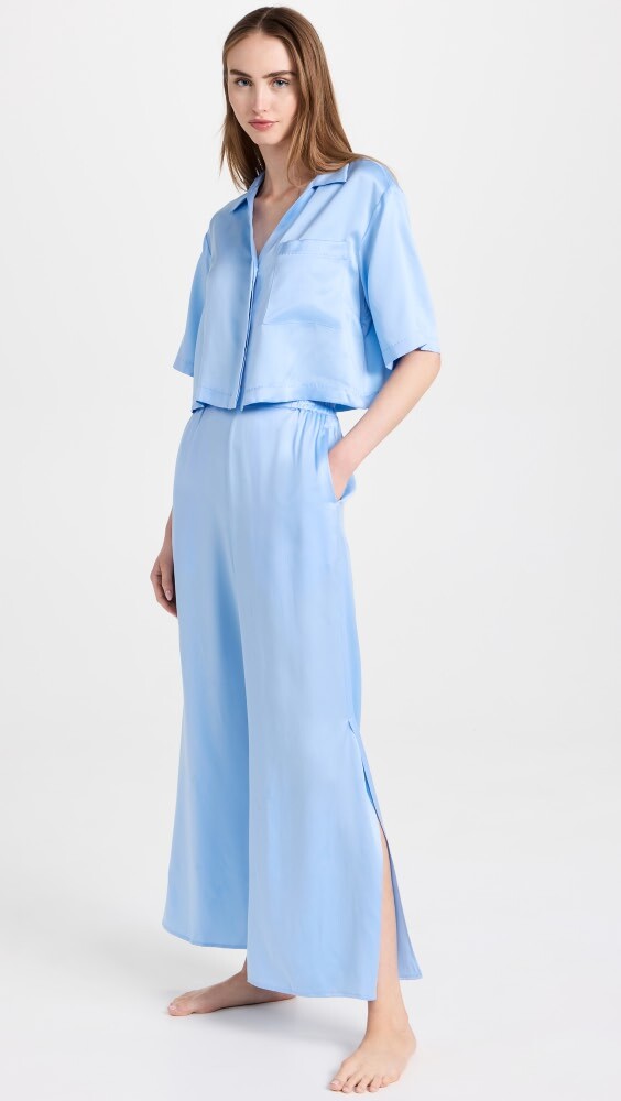 

Брюки Lunya Washable Silk Pajama Set With High Rise