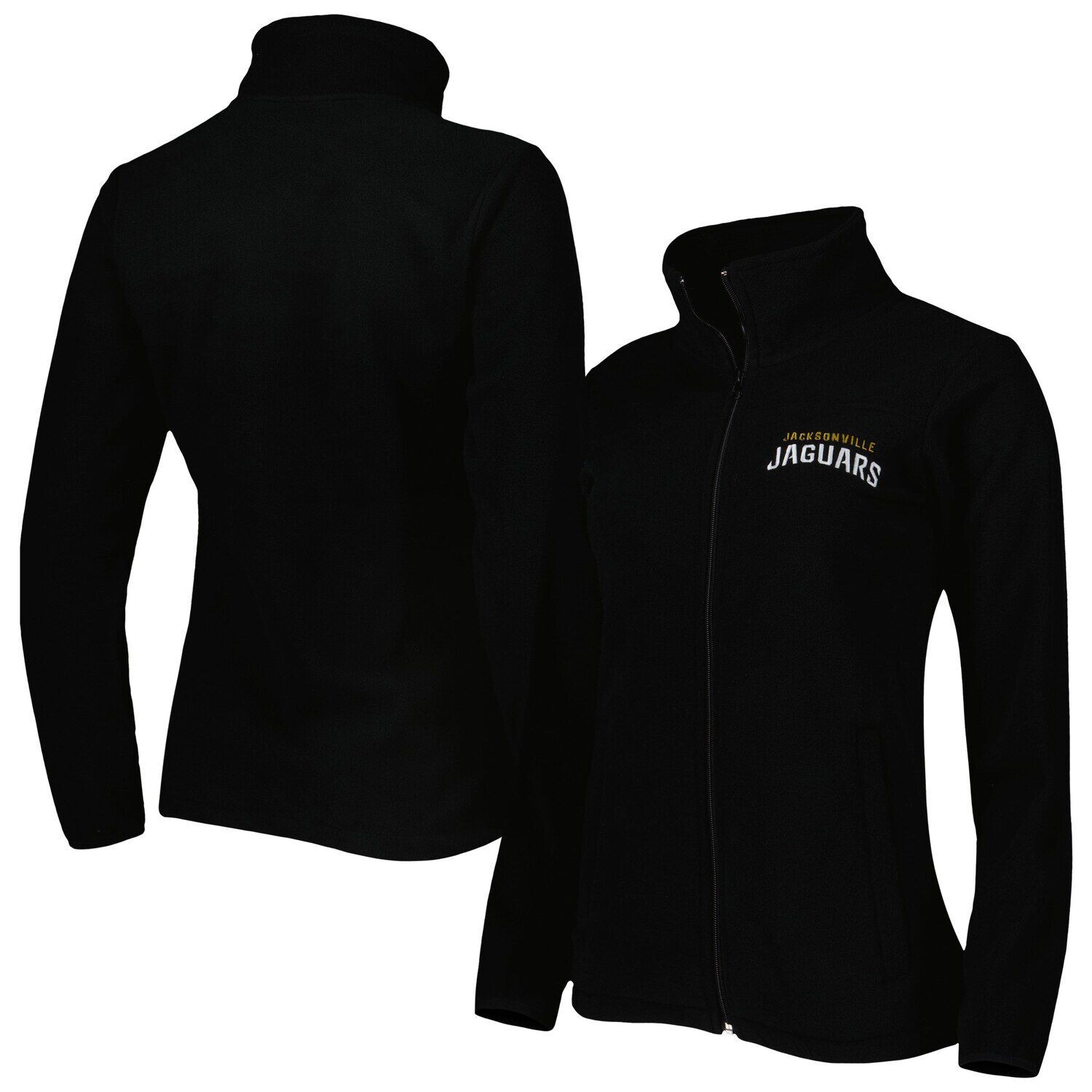 

Женская черная куртка с молнией во всю длину Dunbrooke Jacksonville Jaguars Hayden Polar