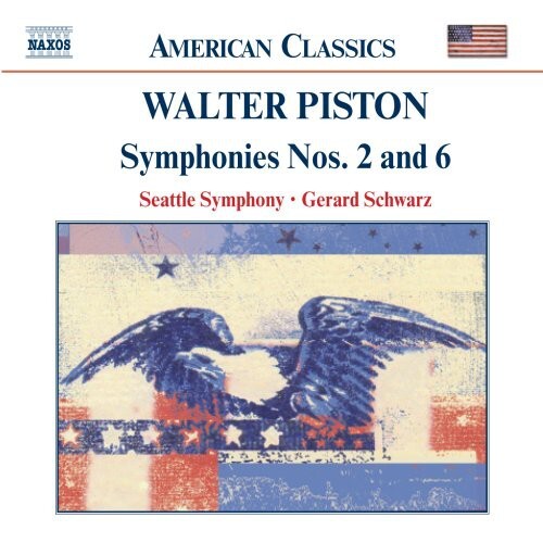 

CD диск Piston / Schwarz / Seattle Symphony: Symphonies 2 & 6