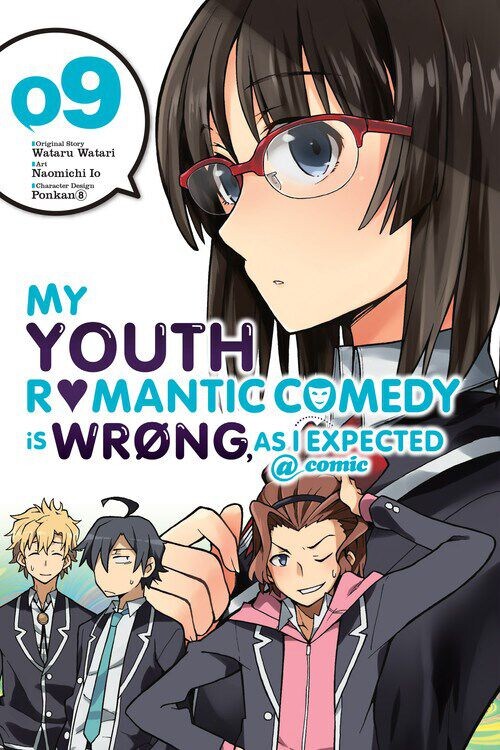 

Манга My Youth Romantic Comedy Is Wrong, As I Expected Manga Volume 9