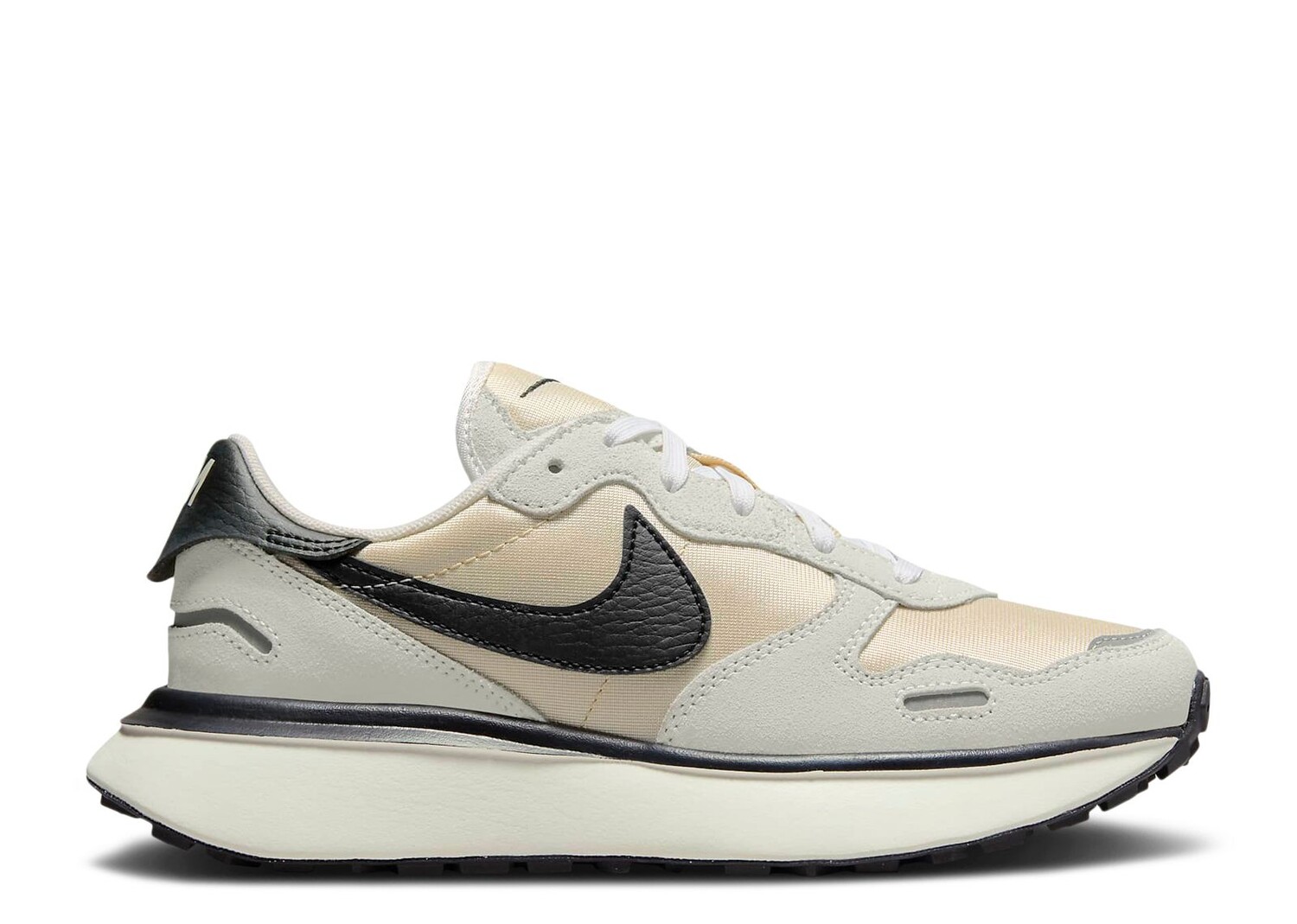 

Кроссовки Nike Wmns Phoenix Waffle 'Summit White Black', кремовый, Бежевый